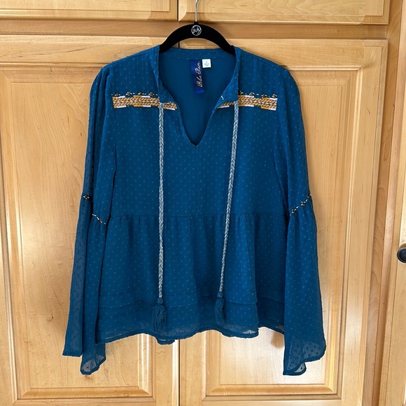 Blue Rain Blouse - Picture 1 of 6